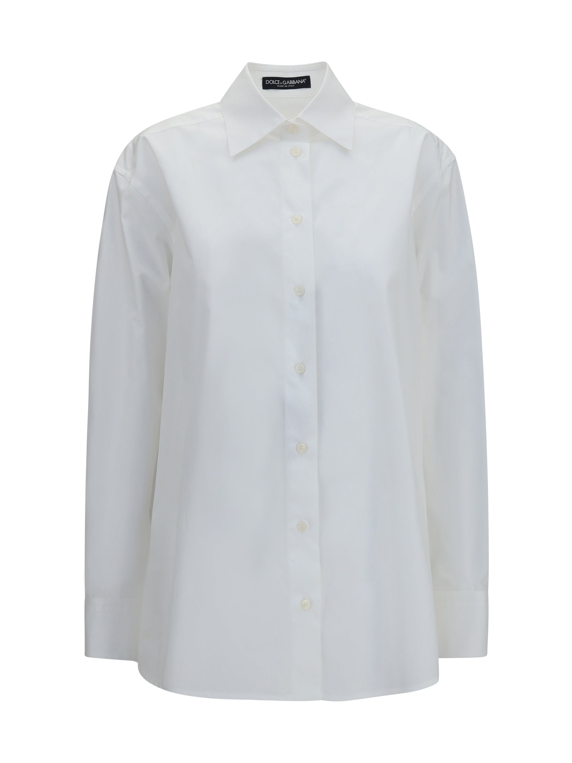 Dolce & Gabbana Classic Cotton Shirt — White