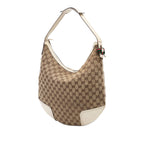 Large GG Canvas Web Princy Hobo