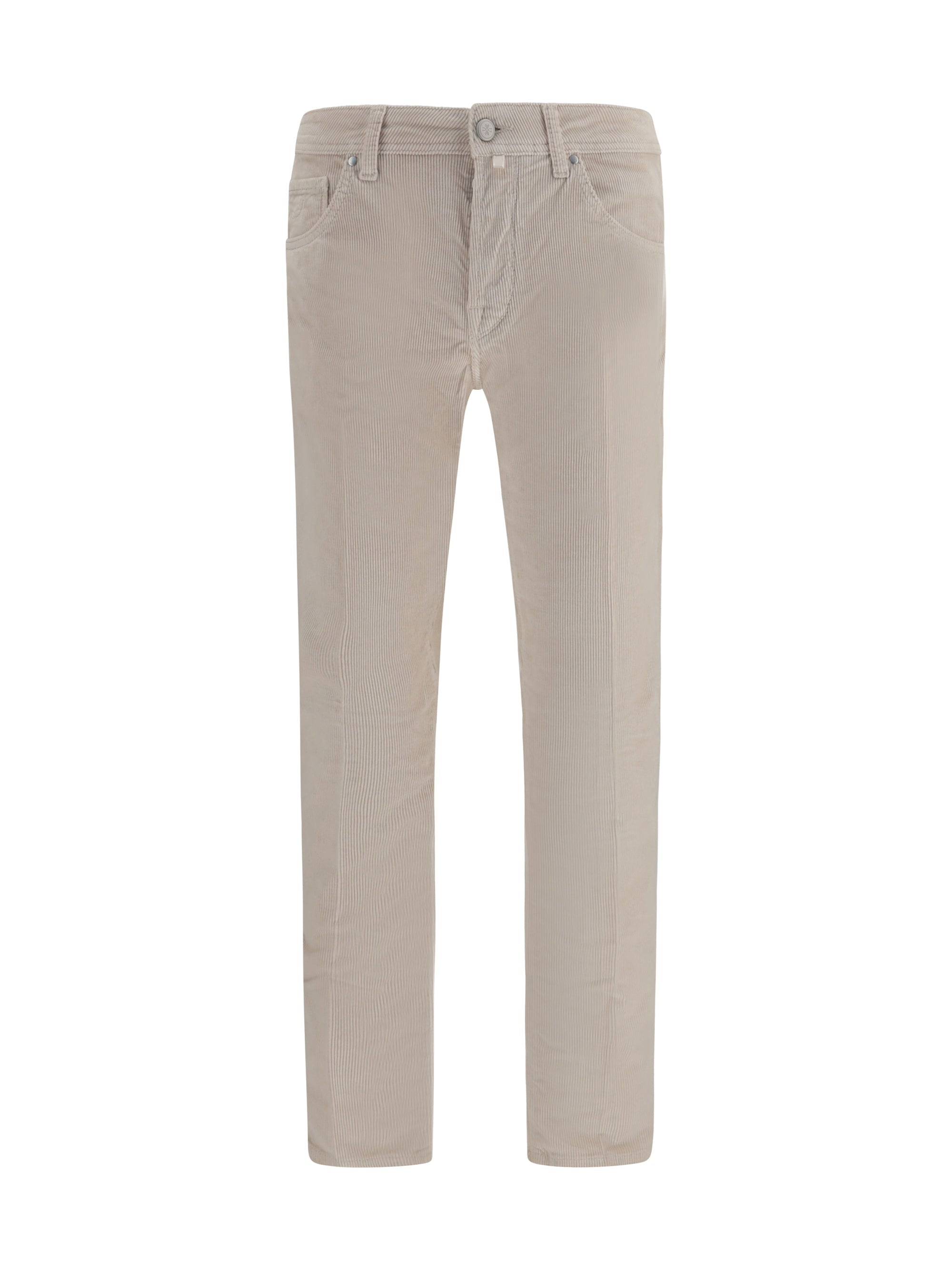 Jacob Cohen Corduroy Trousers — Beige