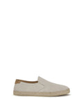 Brunello Cucinelli Suede Slip-On Sneakers — Beige