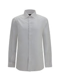 Giorgio Armani Soft Cotton French Collar Shirt — White