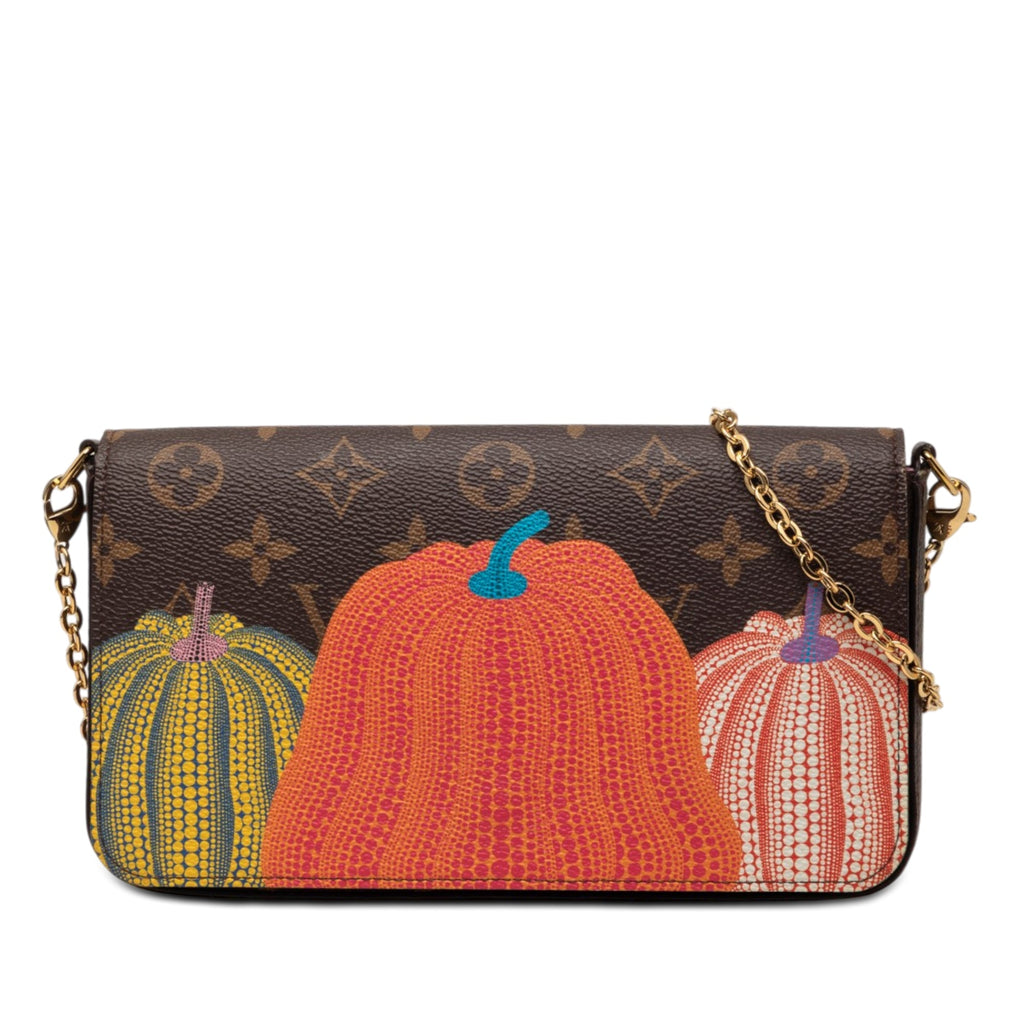 Yayoi Kusama Monogram Pumpkins Pochette Felicie