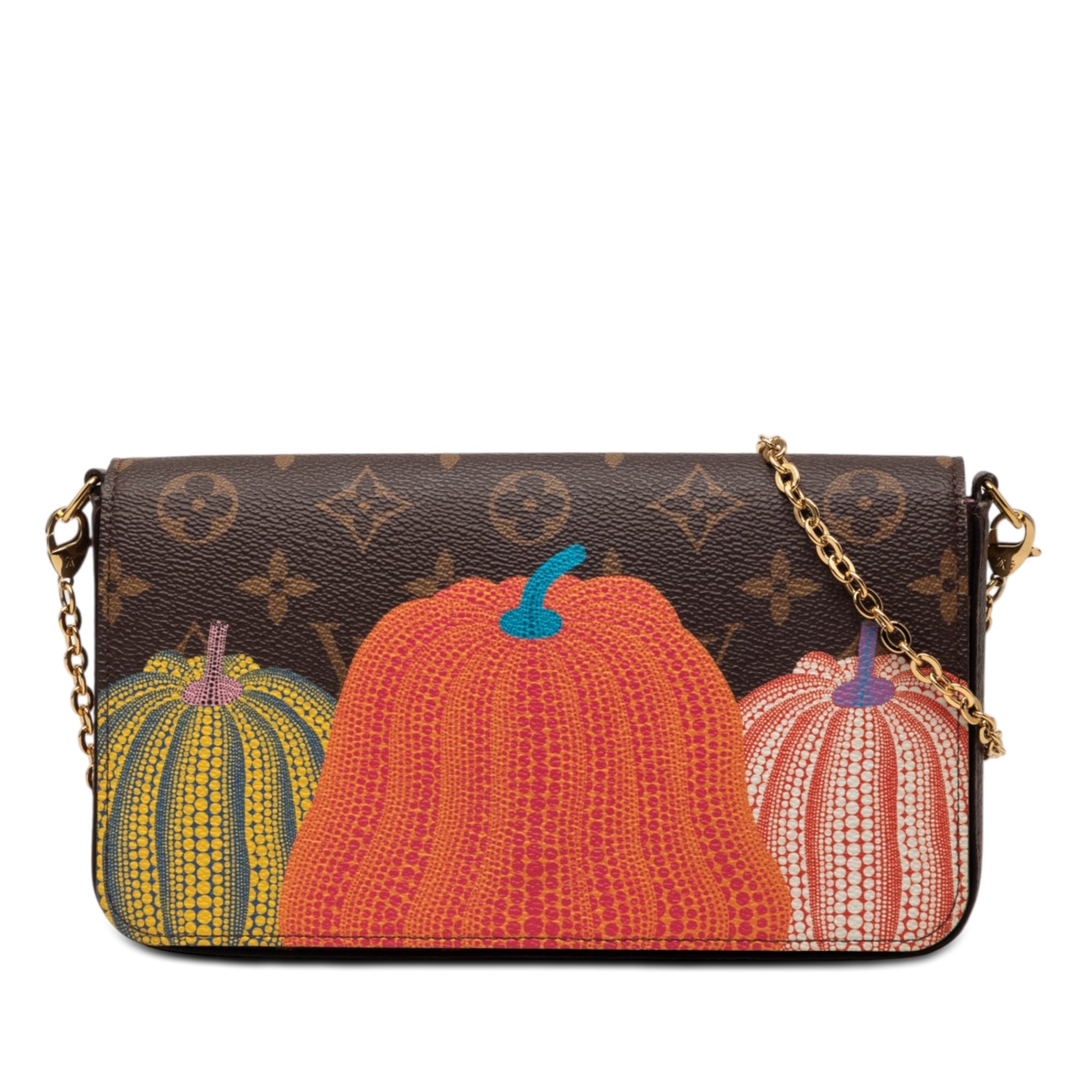 Yayoi Kusama Monogram Pumpkins Pochette Felicie