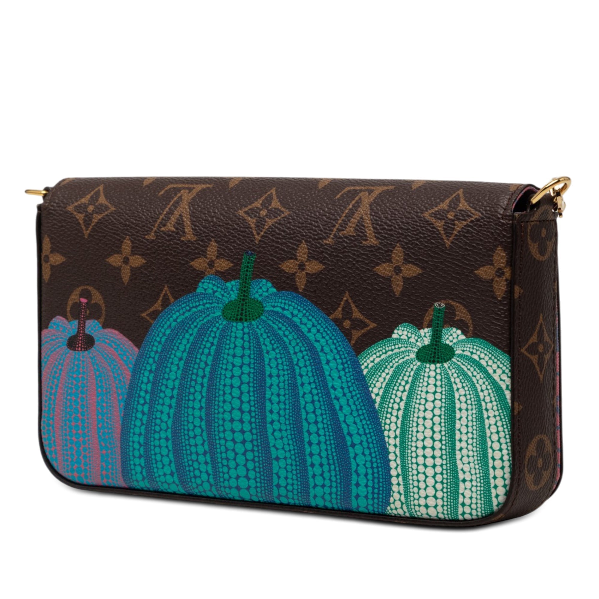 Yayoi Kusama Monogram Pumpkins Pochette Felicie