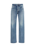Vaqueros Balenciaga de pernera recta — Azul