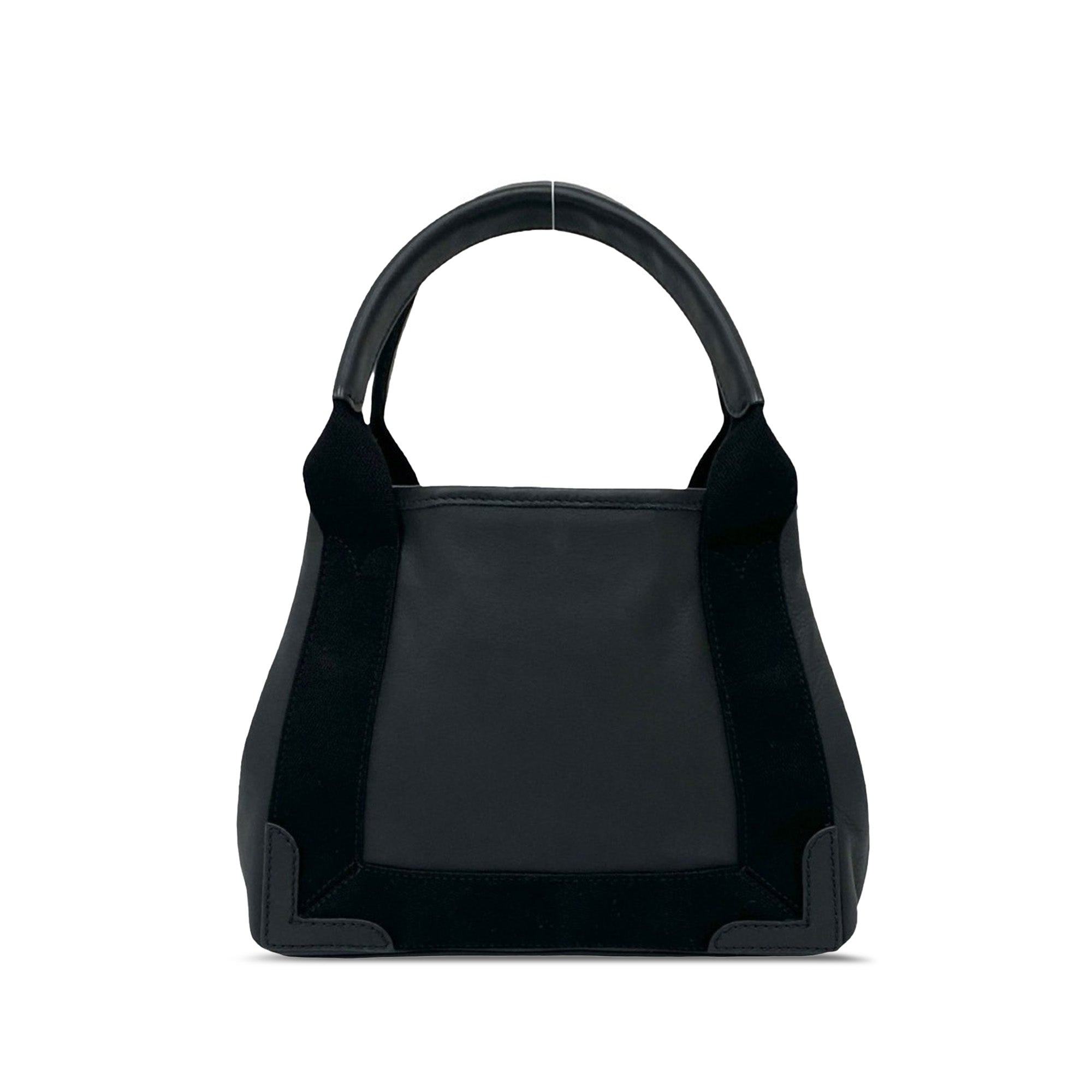 Calfskin Perforated Navy Cabas Tote XS