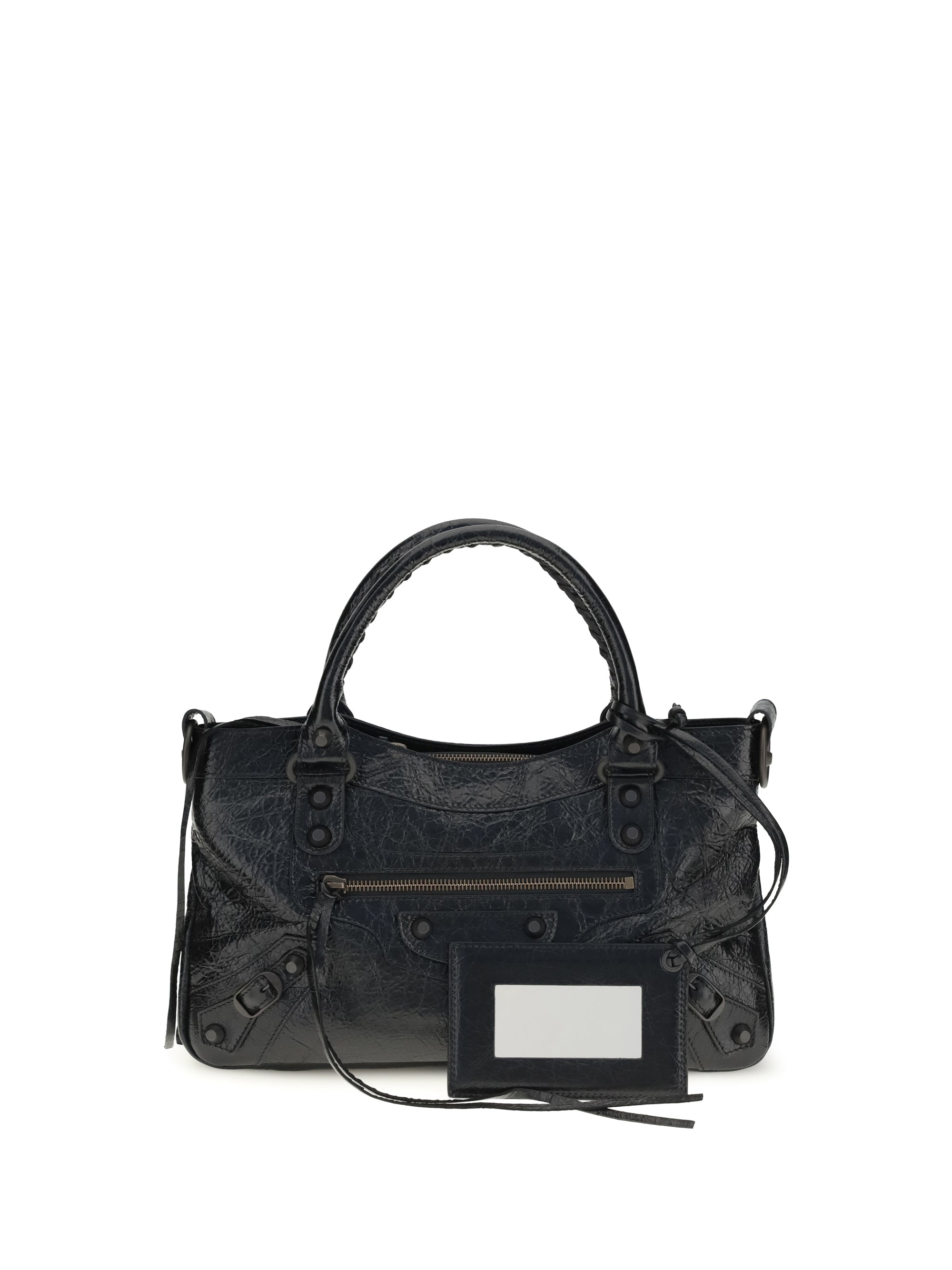 Balenciaga City First Shoulder Bag — Black