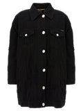 Dolce & Gabbana Used-Effect Denim Jacket — Black