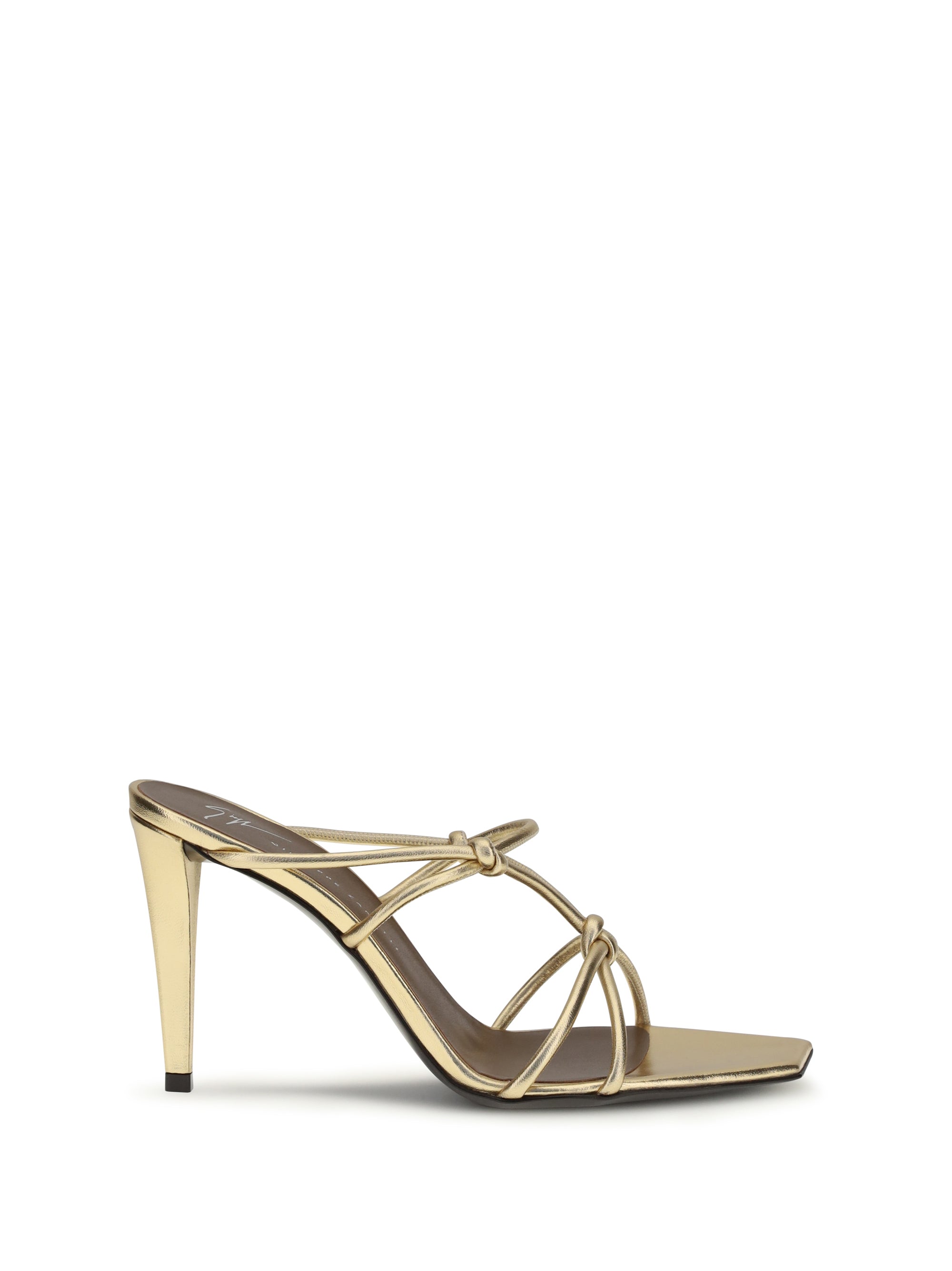 Giuseppe Zanotti Mule Sandals — Gold