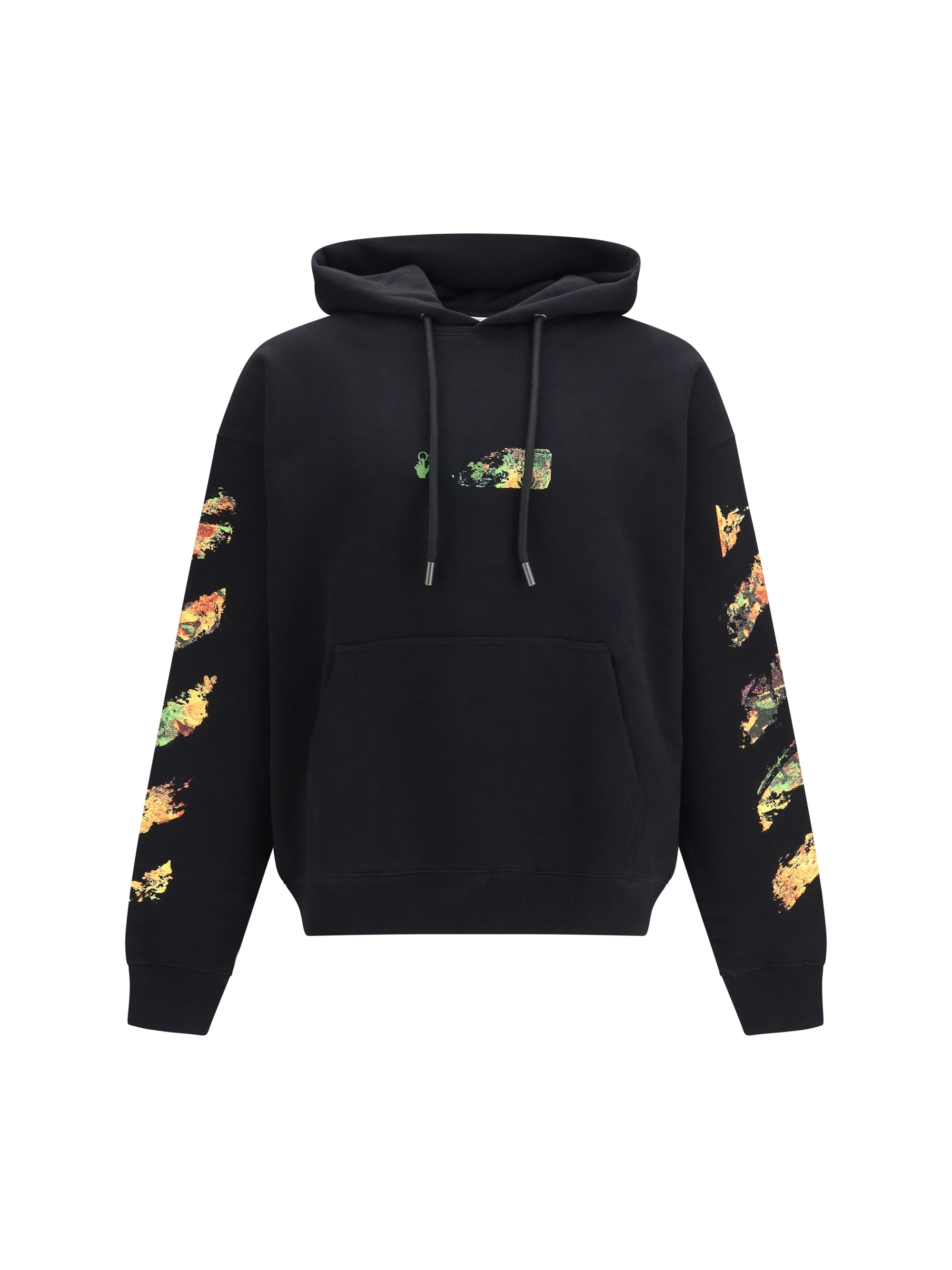 Off-White Spray Arrow Hoodie — Black