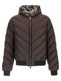 Fendi Reversible Quilted Nylon Down Jacket — Brown