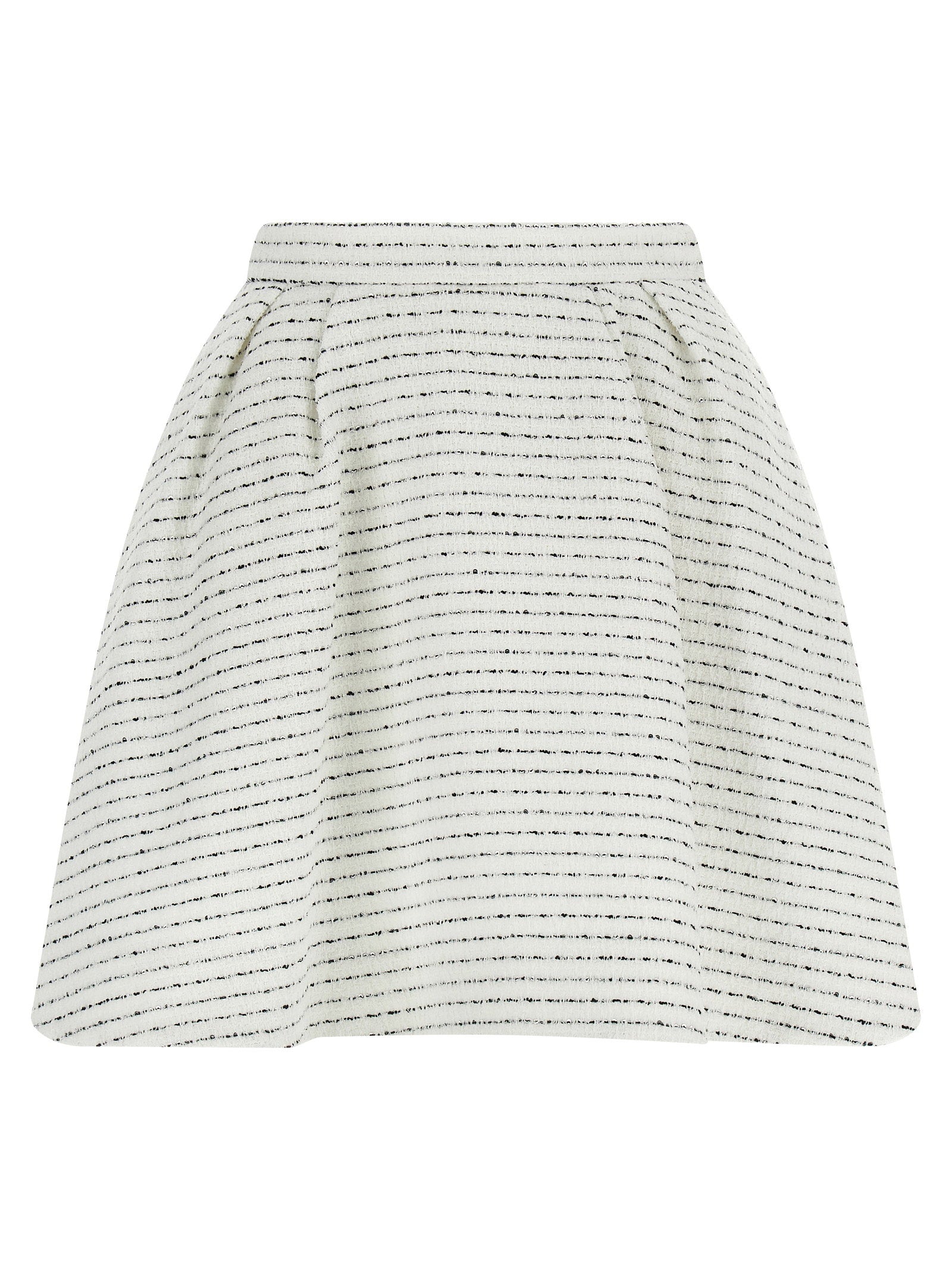 Alessandra Rich Wheel Skirt — Ivory