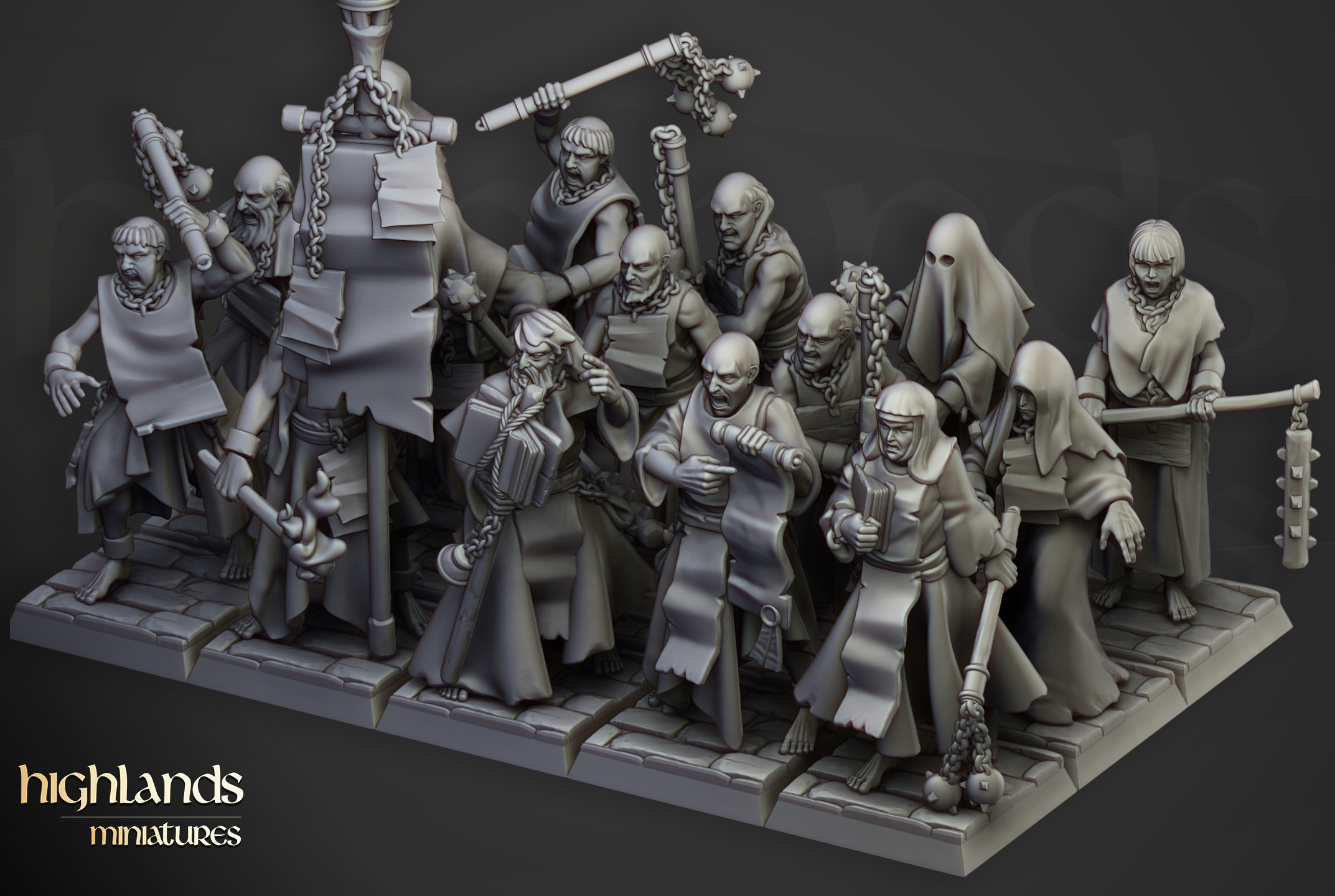 Fanatical Zealot, Highlands Miniatures