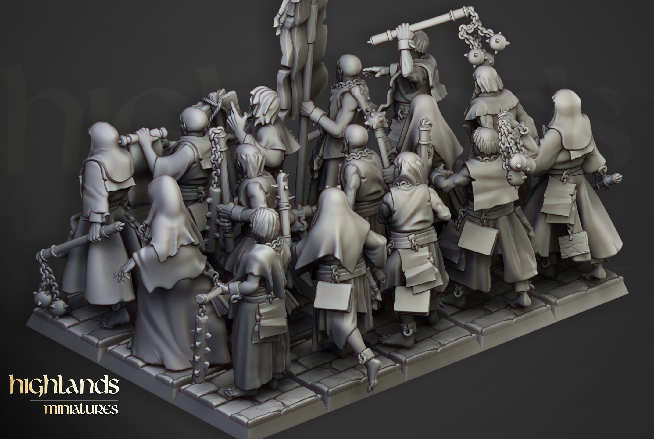 Fanatical Zealot, Highlands Miniatures