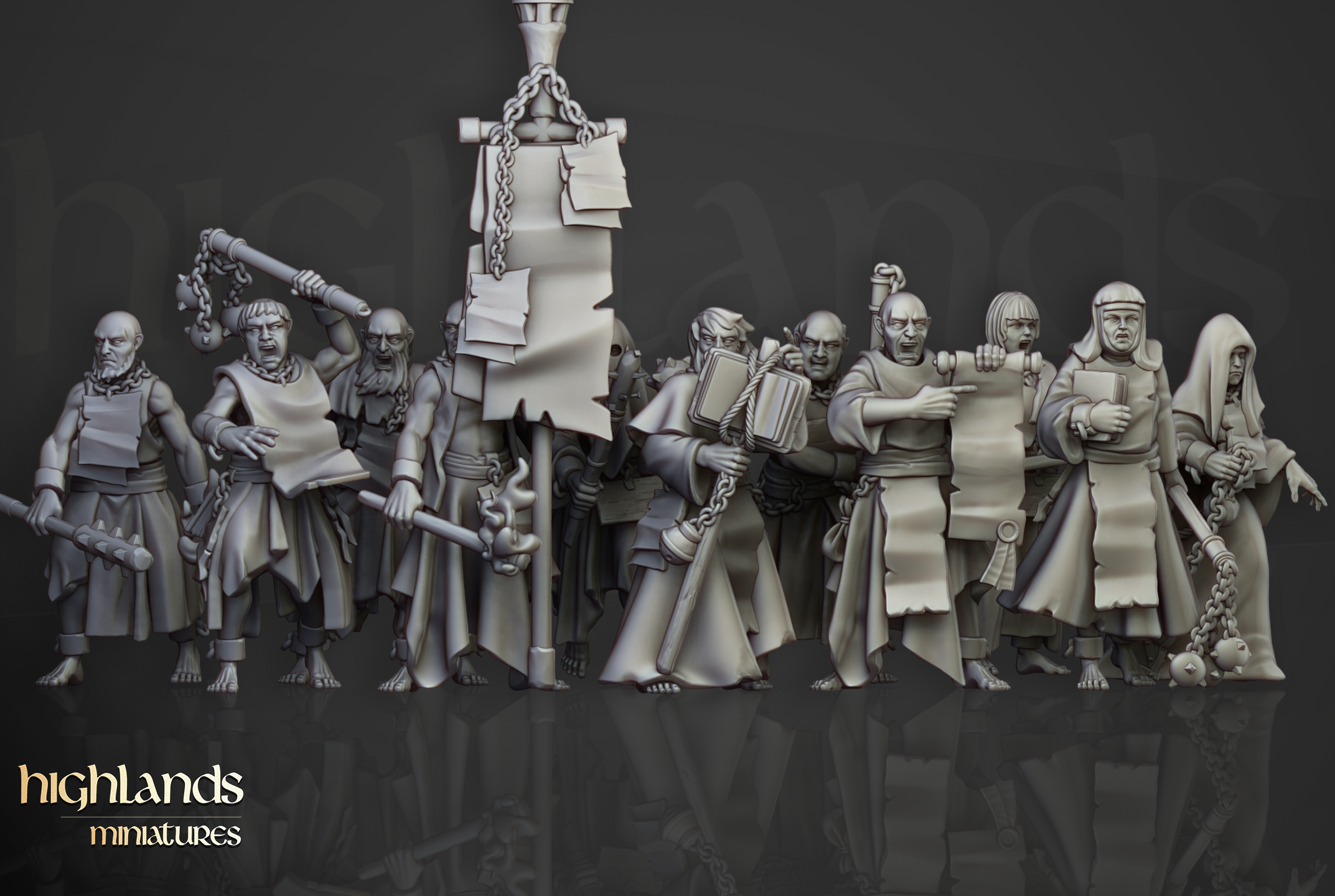 Fanatical Zealot, Highlands Miniatures
