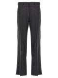 Fendi Cashmere Trousers — Charcoal