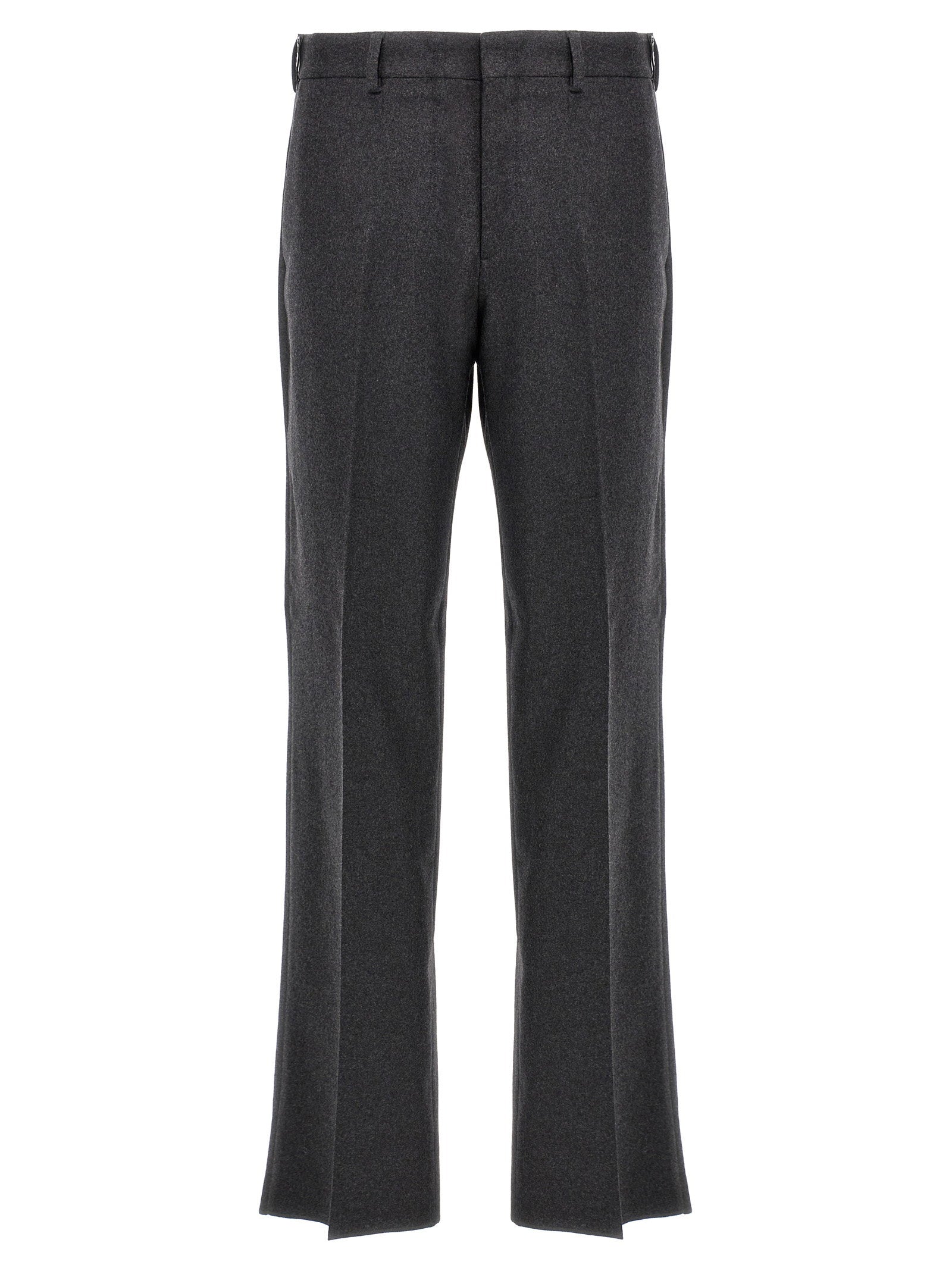 Fendi Cashmere Trousers — Charcoal