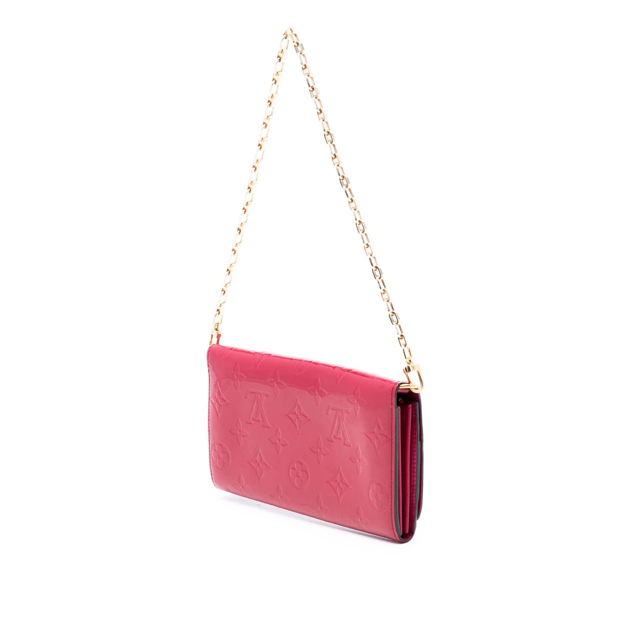 Monogram Vernis Chain Wallet