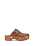 Chloé Jeannette Mule — Brown