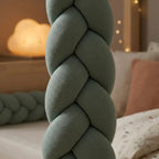 Trenza Protector de Cuna 210cm MENTA