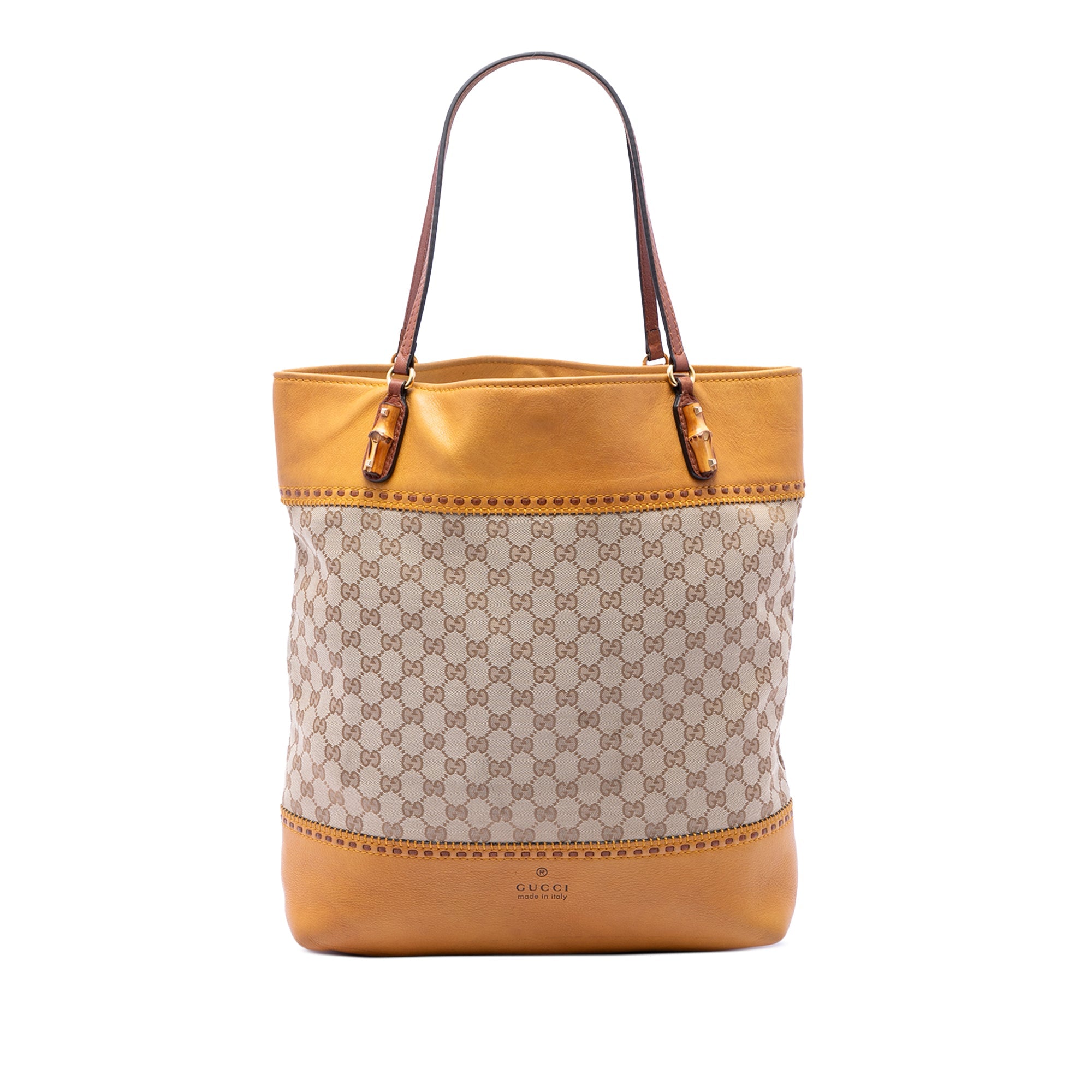 Large GG Canvas Laidback Crafty Tote