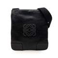 Leather Anagram Crossbody