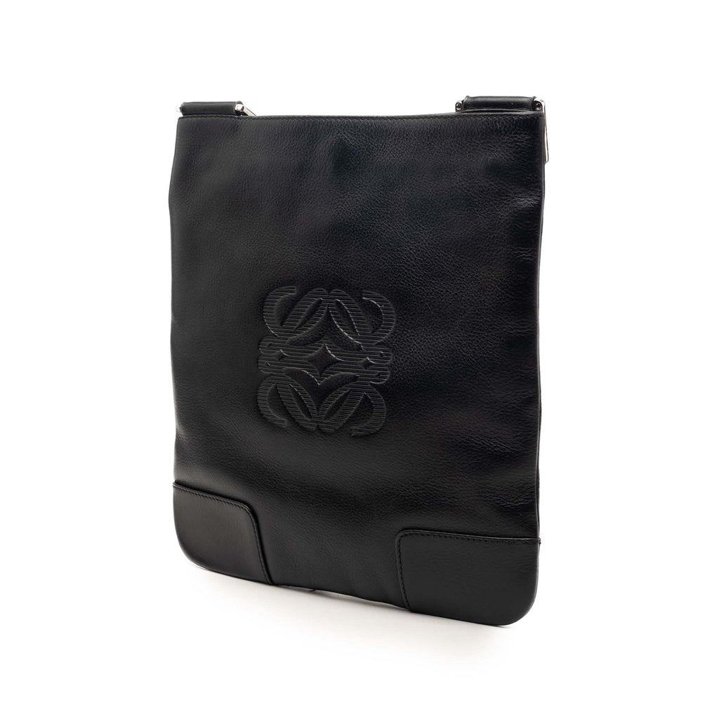 Leather Anagram Crossbody