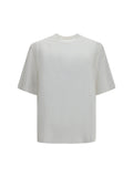 Rohe Oversized Cotton-Modal-Silk Blend T-Shirt — White