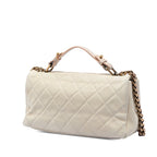 Medium CC Quilted Caviar Chic Flap