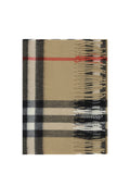 Burberry Archive Check Cashmere Scarf — Beige