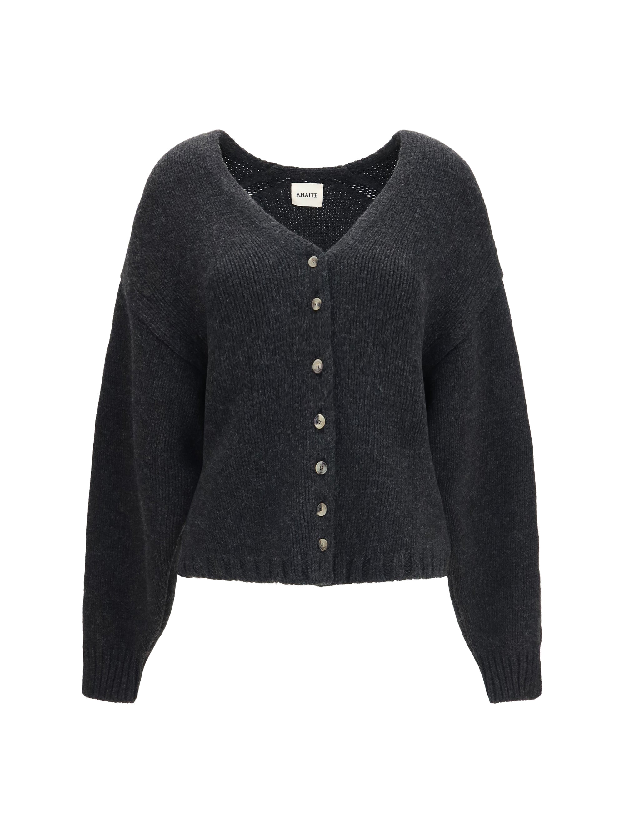 Khaite Cardigan — Charcoal
