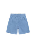 Gucci Corduroy Cotton Bermuda Shorts — Blue
