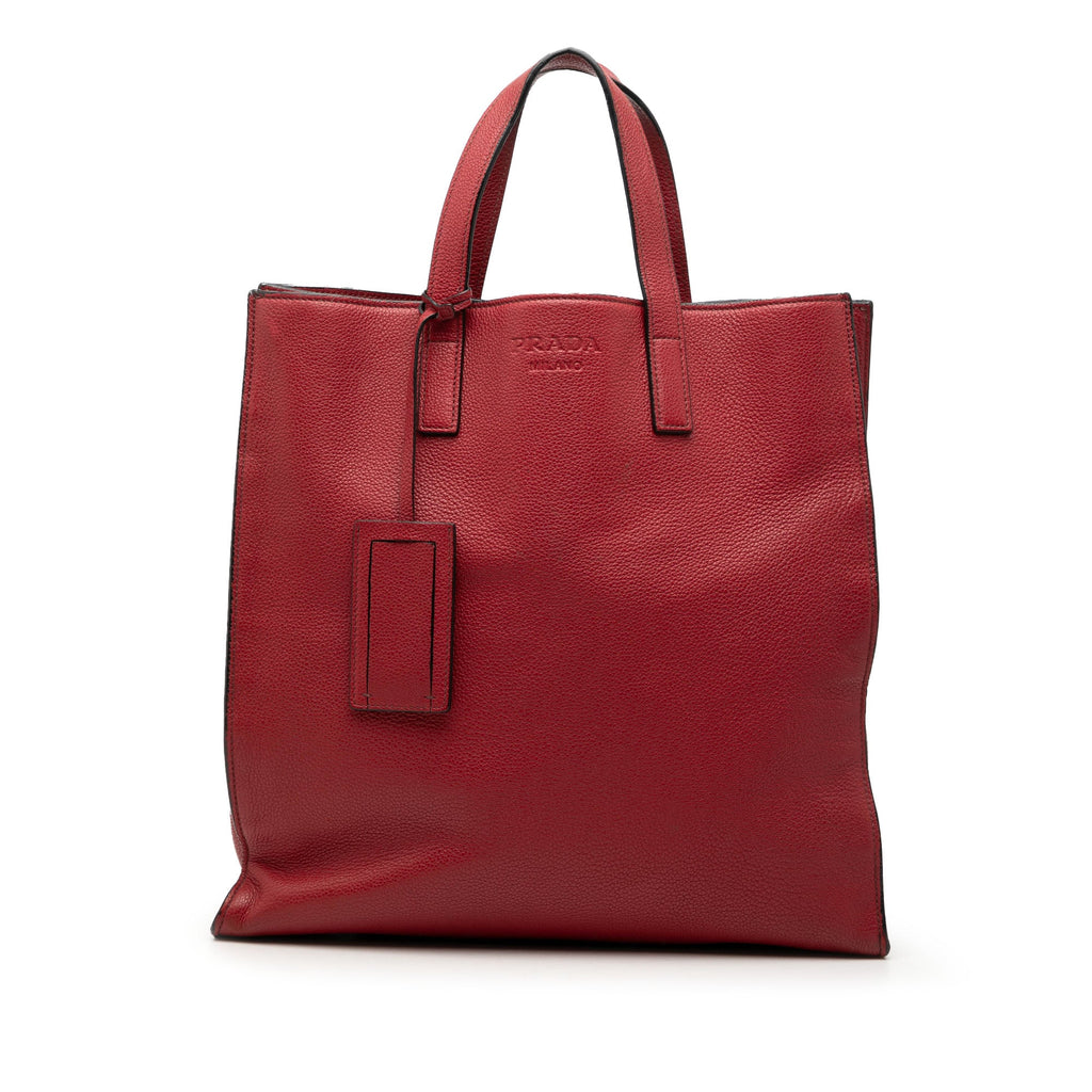 Vitello Daino Convertible Shopper Tote