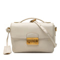 Saffiano Sound Lock Satchel