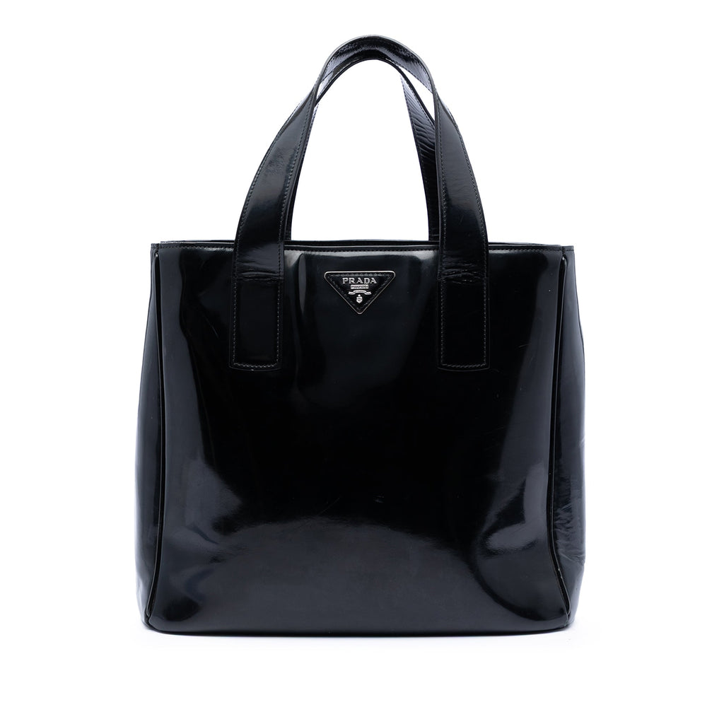 Spazzolato Leather Tote