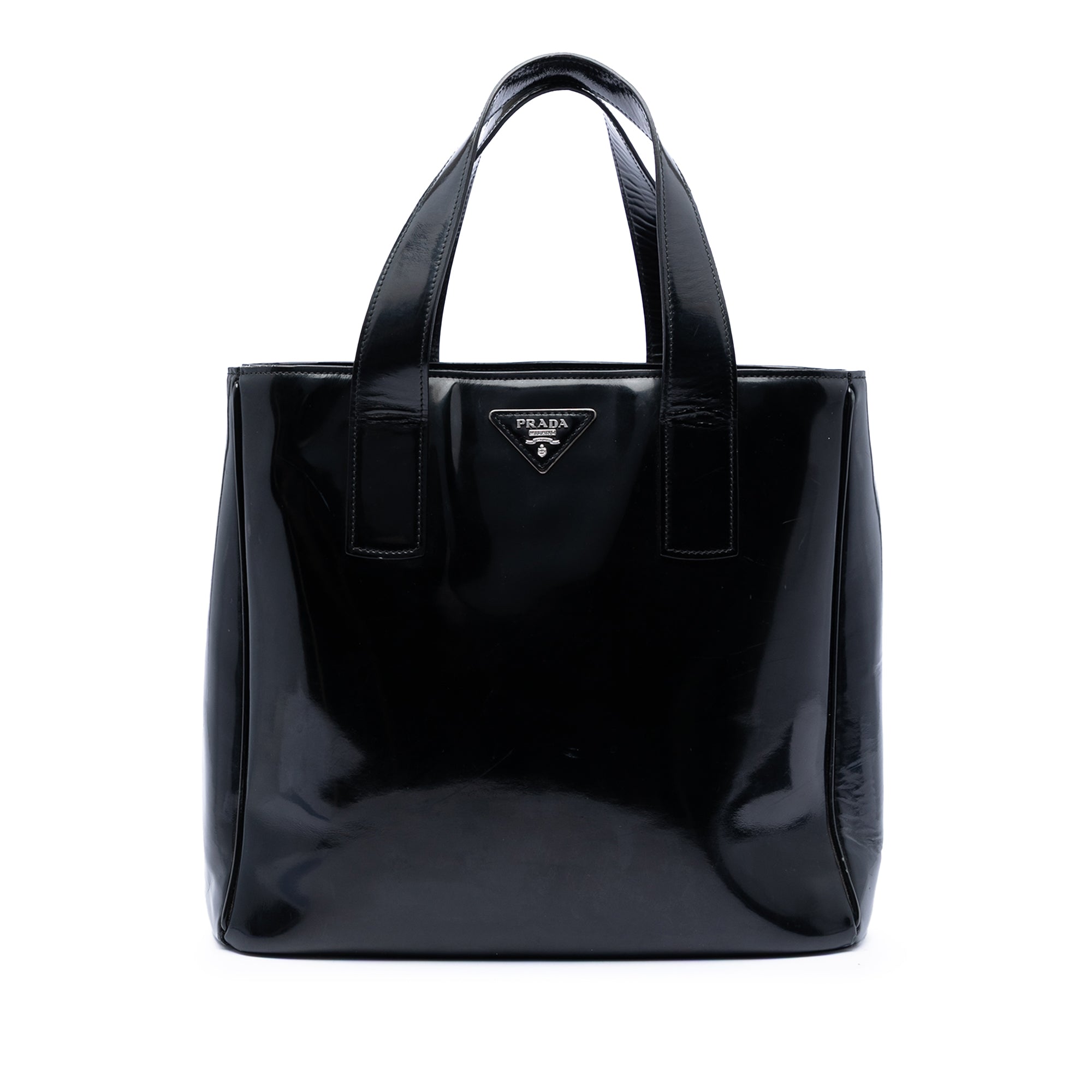 Spazzolato Leather Tote
