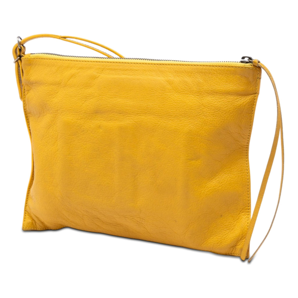 Leather Papier Wristlet Clutch