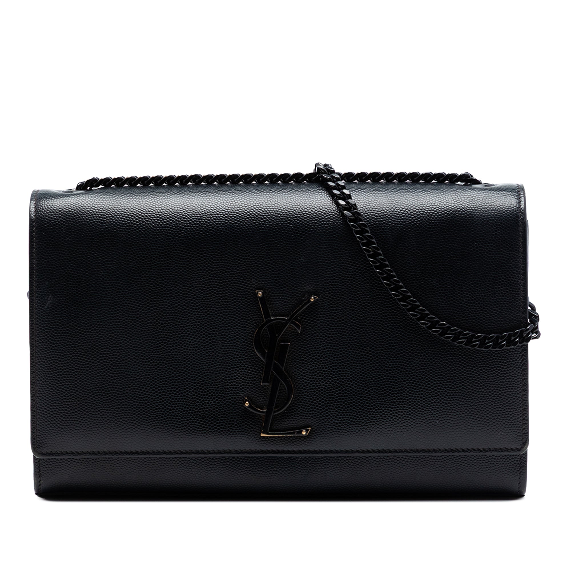 Medium Grain De Poudre Monogram Monochrome Kate Crossbody