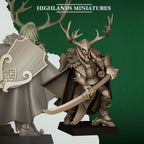 Feral Elf Highborn Sword, Highlands Miniatures