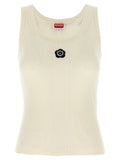 Kenzo Tank Top — Cream
