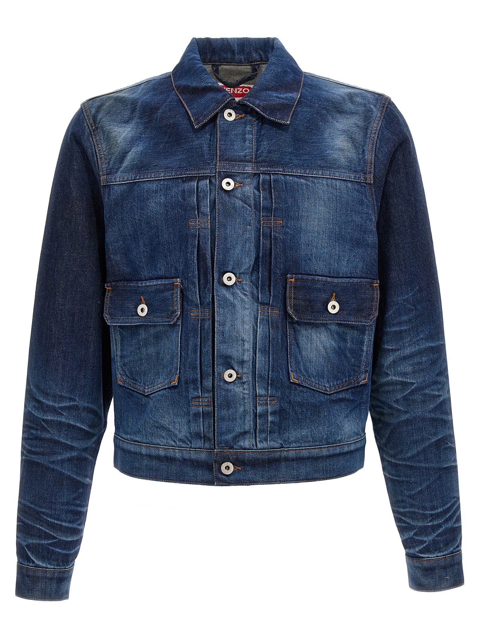 Kenzo Japanese Denim Jacket — Blue
