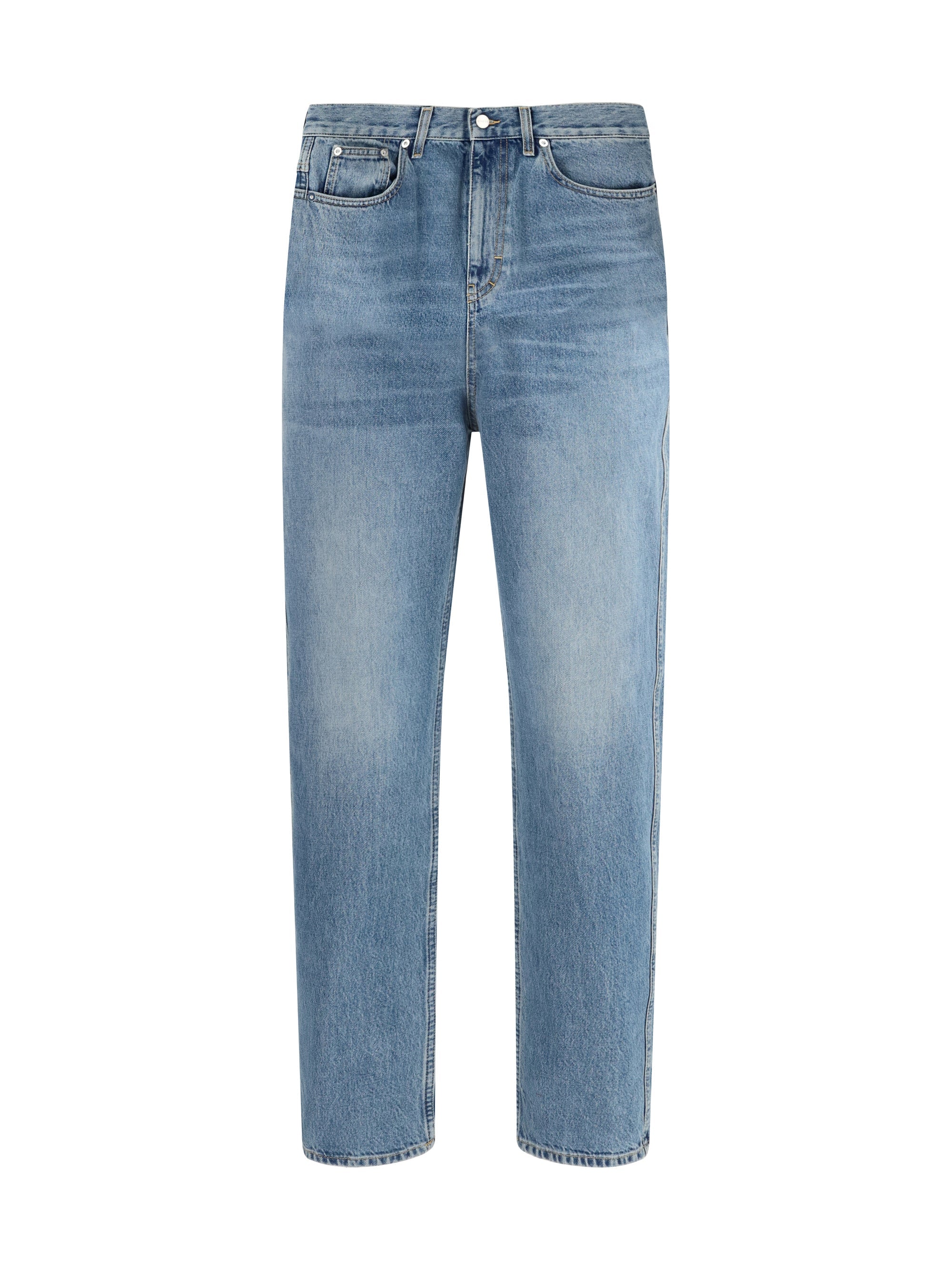 Gucci Slim-Fit Certified Cotton Denim Jeans — Blue