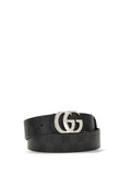 Cinturón Gucci GG Marmont - Negro