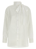 Kenzo Lavallière Collar Shirt — white