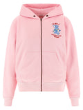 Kenzo Cartoon Graphic Print Hoodie — Pink