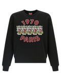 Kenzo Wild Tiger Embroidered Sweatshirt — Black