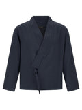 Kenzo Kimono Blazer — Navy