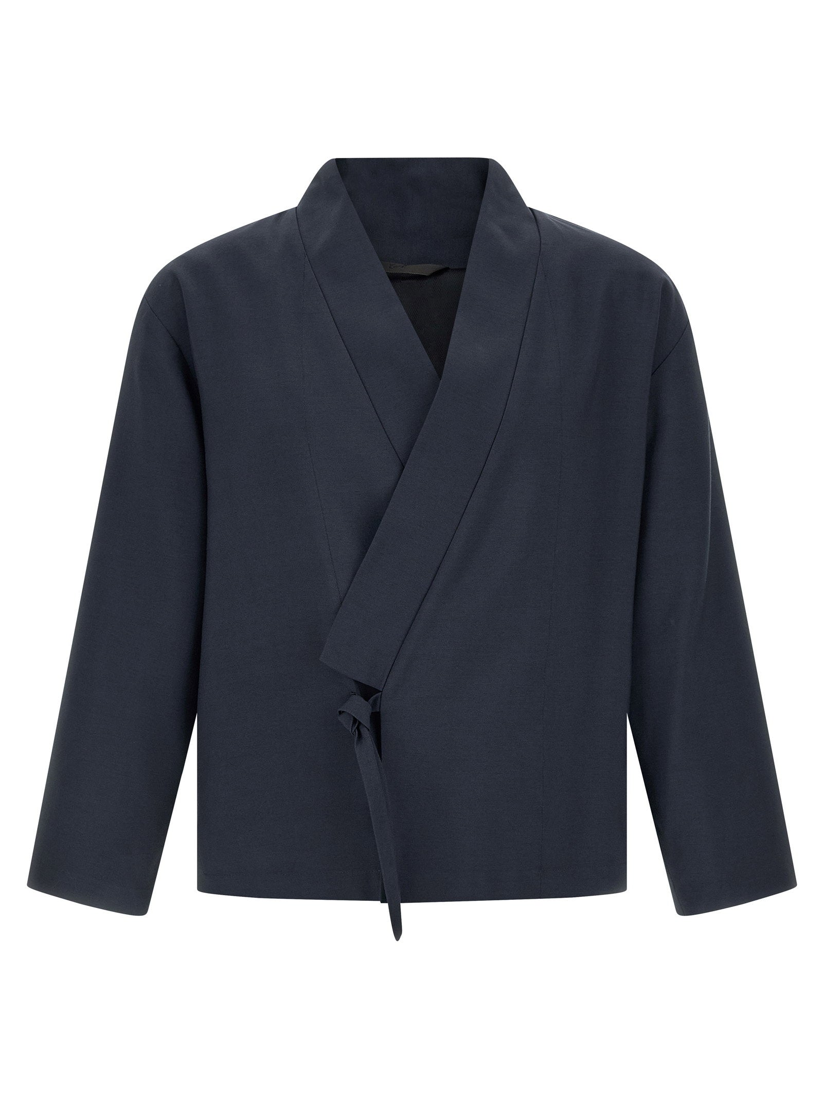 Kenzo Kimono Blazer — Navy