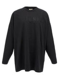 Fear Of God Embroidered Logo Sweatshirt — Black