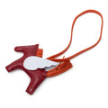 Milo Lambskin and Swift Grigri Rodeo Pegase Bag Charm PM